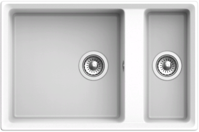 Детальное фото товара: GranFest LEVEL GF-LV-760K, мойка, мрамор, иней