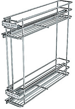 Фото товара: Sige Sigma Basic бутылочница выдвижная для верхнего шкафа шириной 150 мм, 110х280х520 мм