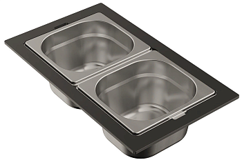 Фото товара: Omoikiri DC-04-2-IN, контейнер, нержавеющая сталь