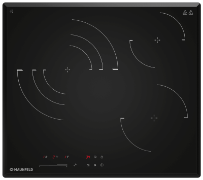 Детальное фото товара: Maunfeld CVCE593STBK LUX стеклокерамическая поверхность