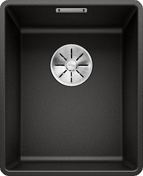 Фото товара: Blanco Subline 320-F, мойка, гранит, черный