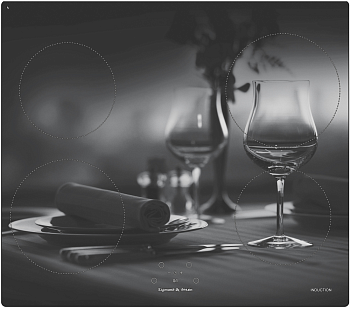 Фото товара: Zigmund & Shtain CIS 219.60 DX индукционная поверхность