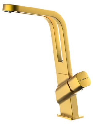 Детальное фото товара: Teka ICO 915 BRASS, смеситель, состаренная бронза