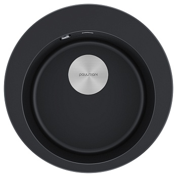 Фото товара: Paulmark GELEGEN 50, мойка, гранит, черный металлик