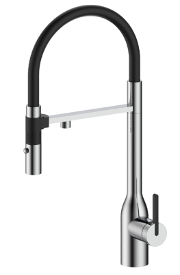 Детальное фото товара: Paulmark Magneto One, смеситель, брашированная сталь