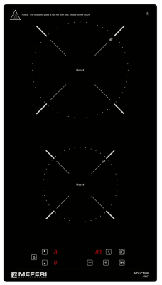 Детальное фото товара: MEFERI MIH302BK POWER индукционная поверхность