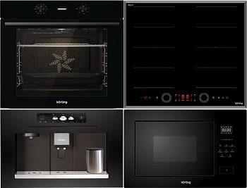 Фото товара: KORTING HIB 68700 B QUADRO + OKB 2820 EN + KMI 827 GN + KCM 9830 BCG