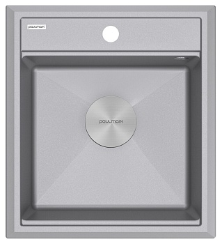Фото товара: Paulmark STEPIA 45, мойка, гранит, серый металлик
