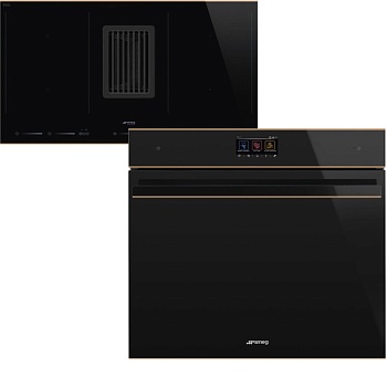 Фото товара: Smeg HOBD682R1 + SOP6604S2PNR