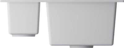 Детальное фото товара: Omoikiri Bosen 59-2A-WH, мойка, керамика, белый