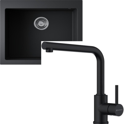 Детальное фото товара: Omoikiri Bosen 57A-GB + Nakagawa-GB графит