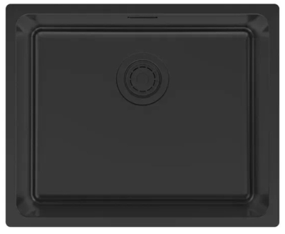 Paulmark YUNI 54 UNI, мойка, нержавеющая сталь, матовый черный