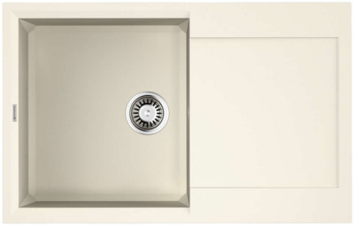 Omoikiri Sakaime 79-WH, мойка, гранит, белый