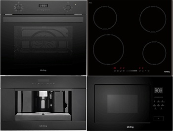 Фото товара: KORTING HI 64540 B + OKB 591 CSGN + KMI 827 GN + KCM 9200 BG