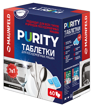 Фото товара: Maunfeld таблетки для посудомоечных машин MDT60PH