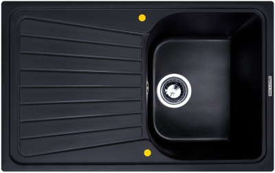 Zigmund & Shtain KLASSISCH 790, мойка, черный базальт  