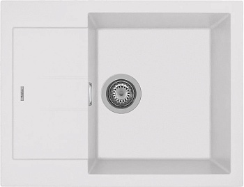 Фото товара: Rivelato LUMO LM-6550 bianca, мойка, гранит, белый