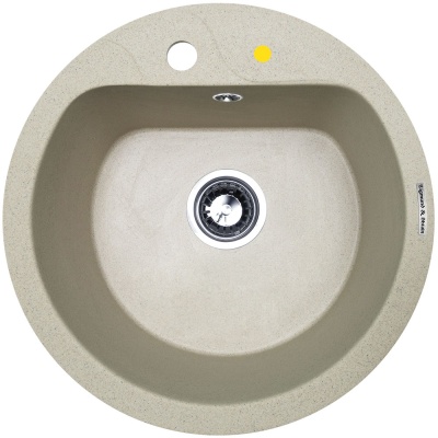 Детальное фото товара: Zigmund & Shtain KREIS 505F, мойка, речной песок  