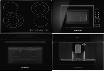 Фото товара: KUPPERSBERG ECS 632 F + HK 616 BLACK + HMW 620 B + KCM 182 BLACK