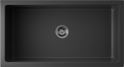 Omoikiri Mikura 83-BL, мойка, керамика, черный