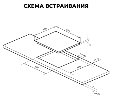 Схема встраивания