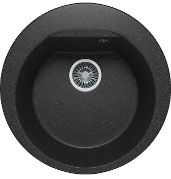 Фото товара: Polygran ATOL-520, мойка, мрамор, черный 16