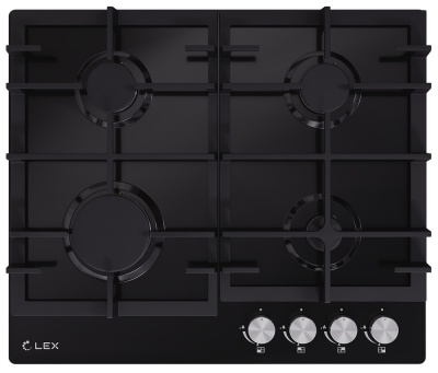 Фото товара: LEX GVE 641 BL MATT EDITION газовая поверхность