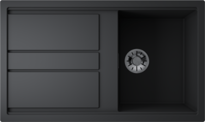 Детальное фото товара: Omoikiri Kitagawa 86-GB, мойка, керамика, графит