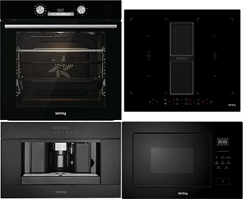 Фото товара: KORTING HIBH 68980 NB + OKB 8972 EN ST + KMI 827 GN + KCM 9200 BG