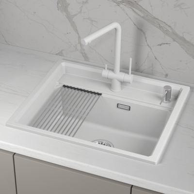 Детальное фото товара: GRANULA 6003i мойка, гранит, арктик