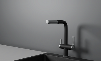 Фото товара: GRANULA 8170 смеситель, гранит, турмалин