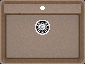 Фото товара: GranFest LEVEL GF-LV-660, мойка, мрамор, терракот