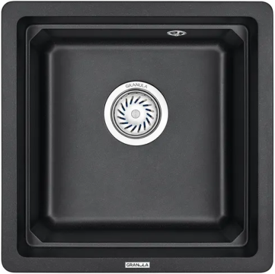Детальное фото товара: GRANULA 4501U мойка, гранит, черный