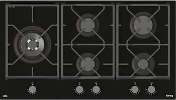 Фото товара: Korting HGG 9987 CTN FLC газовая поверхность