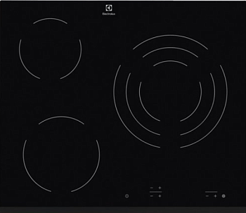 Фото товара: Electrolux EHF6232FOK стеклокерамическая поверхность