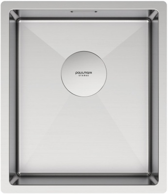 Детальное фото товара: Paulmark NEXT 38 UNI, мойка, нержавеющая сталь брашированная