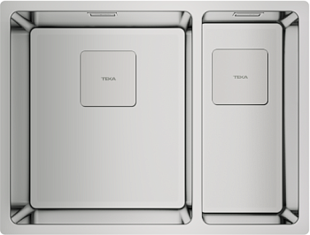 Фото товара: Teka FLEXLINEA RS15 2B 580, мойка, нержавеющая сталь полированная