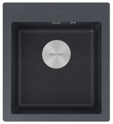 Детальное фото товара: Paulmark KANTE 45, мойка, гранит, графит