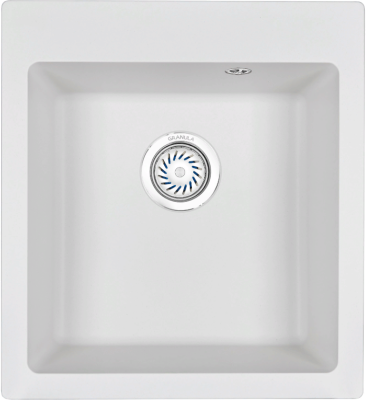 GRANULA 4651 мойка, гранит, арктик (белый)