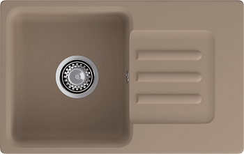 Фото товара: GranFest GF-SMART 680 L, мойка, мрамор, песочный