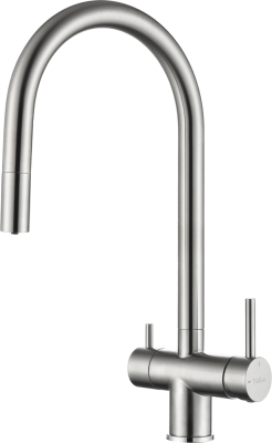 Rivelato TREVI 2433505 BS, смеситель, нержавеющая сталь