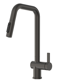 Фото товара: GRANULA 7273 смеситель, графит матовый