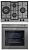 Фото товара: KORTING HGG 67009 CQTGr + OKB 61061 SQGGr