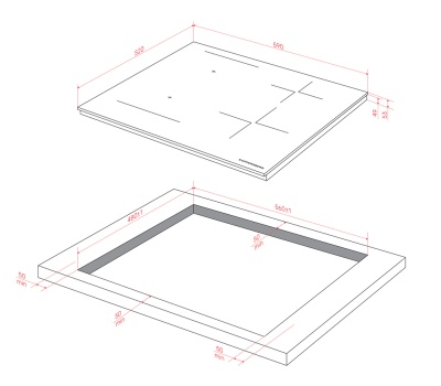 Детальное фото товара: Kuppersberg ICI 616 индукционная поверхность