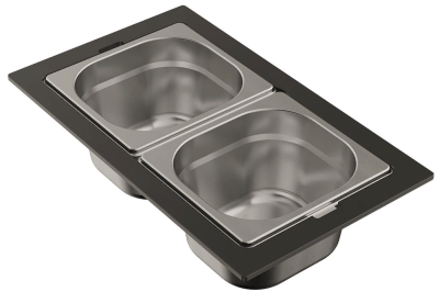 Детальное фото товара: Omoikiri DC-04-2-IN, контейнер, нержавеющая сталь