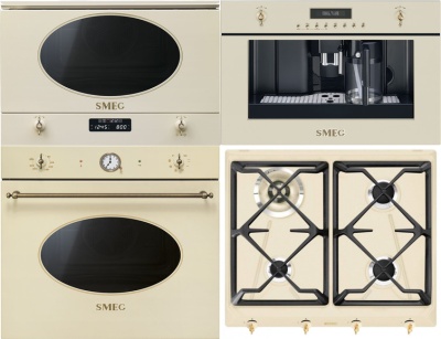 Детальное фото товара: Smeg SRV864POGH + SFP805PO + MP822PO + CMS8451P