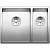 Фото товара: Blanco Claron 340/180-IF, мойка, чаша слева, нержавеющая сталь с зеркальной полировкой