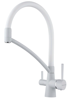 Детальное фото товара: Paulmark SIEGEN, смеситель, белый полностью