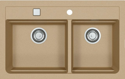 ALVEUS GRANITAL ATROX 50 BEIGE - G55, мойка, гранит, бежевый (в комплекте с сифоном 1132822) ALVEUS GRANITAL ATROX 50 BEIGE - G55, мойка, гранит, бежевый (в комплекте с сифоном 1132822)