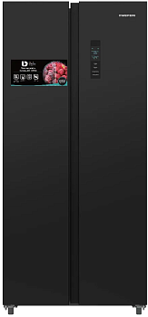 Фото товара: MEFERI MFR78BK TOTAL NO FROST SIDE BY SIDE ULTRA